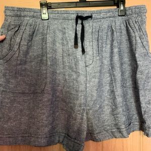NWT Time and Tru linen shorts
